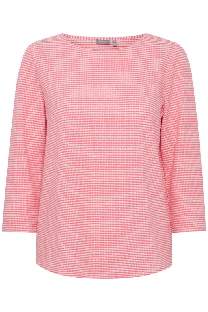 0113- Pink Long Sleeve T-Shirt- Fransa