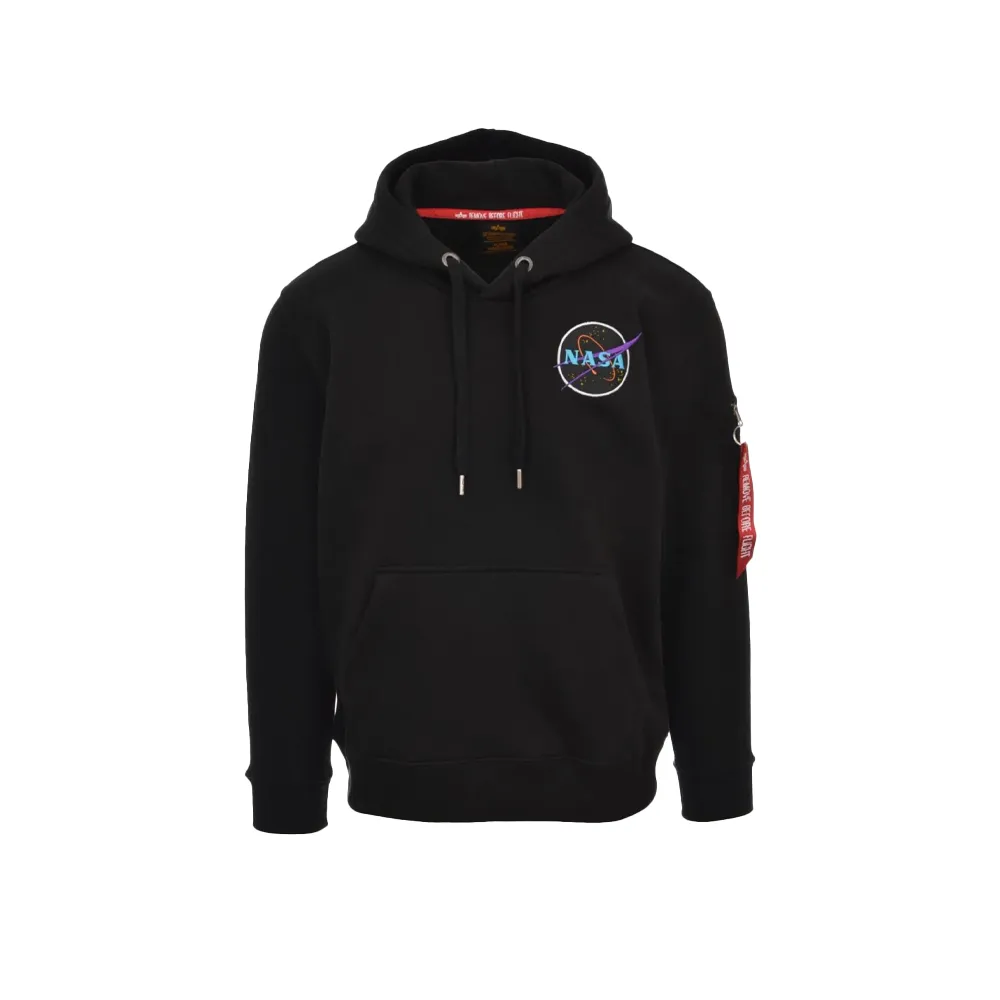 Alpha Industries Dark Side Hoody Black / Neon purple 108337-556