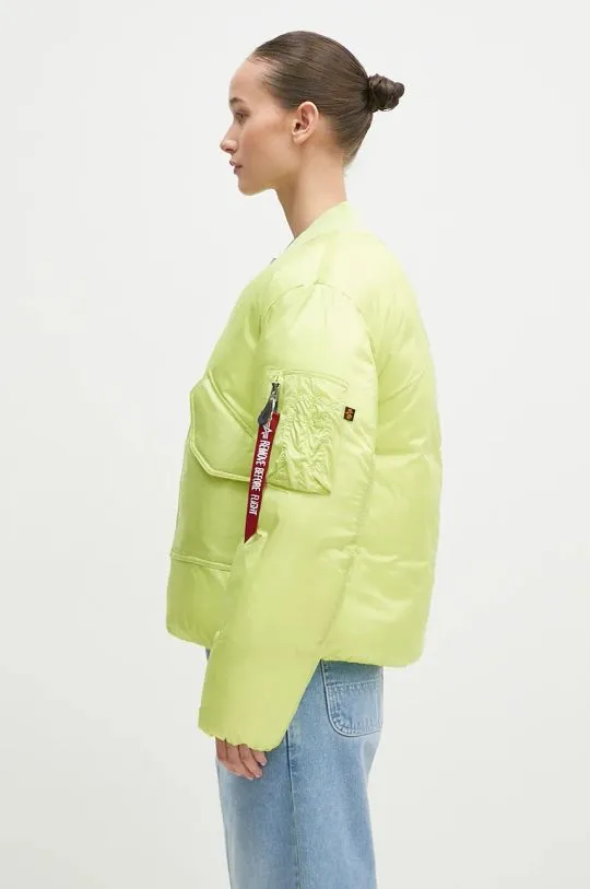 Alpha Industries jacket women's green color 148004