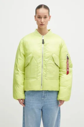 Alpha Industries jacket women's green color 148004