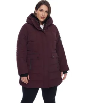 Alpine North KOOTNEY PLUS WOMEN'S VEGAN DOWN (RECYCLED) MID-LENGTH PARKA