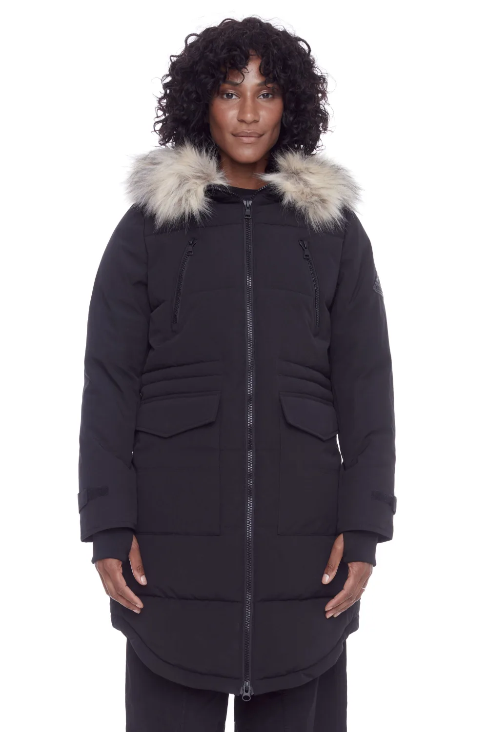 Alpine North Women's - UKON | Vegan Down Recycled Drawstring Winter Parka