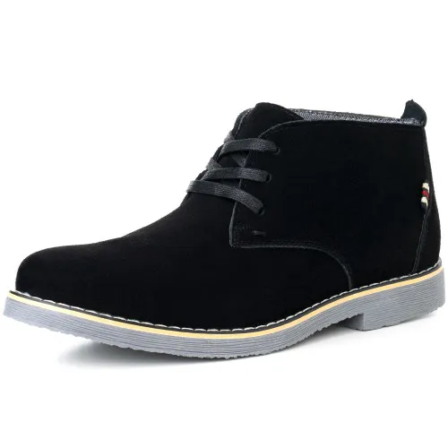 Alpine Swiss Beck Mens Genuine Suede Chukka Boots