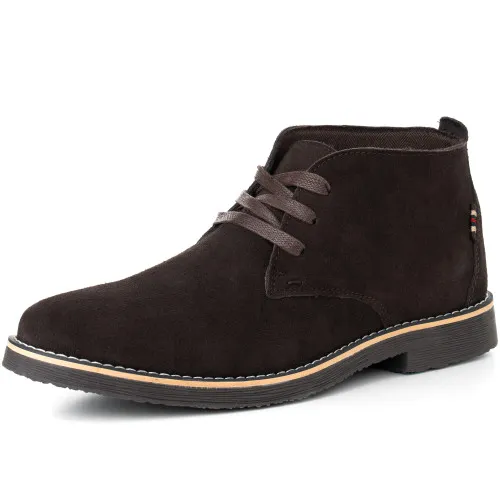 Alpine Swiss Beck Mens Genuine Suede Chukka Boots