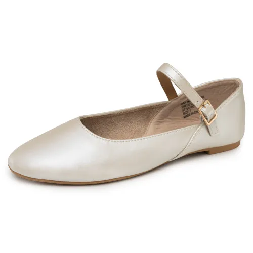 Alpine Swiss Cleo Womens Ballet Mary Jane Flats Dressy Round Toe Comfort Shoe