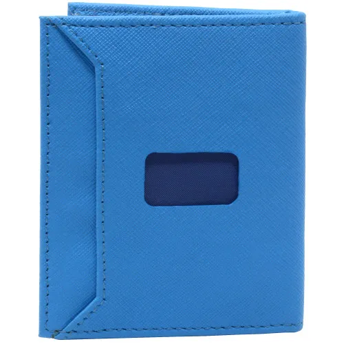 Alpine Swiss Double Diamond RFID Business Card Case Wallet