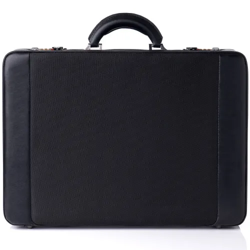 Alpine Swiss Expandable Attache Case Dual Combination Lock Hard Side Briefcase