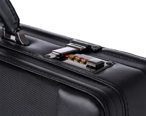 Alpine Swiss Expandable Attache Case Dual Combination Lock Hard Side Briefcase