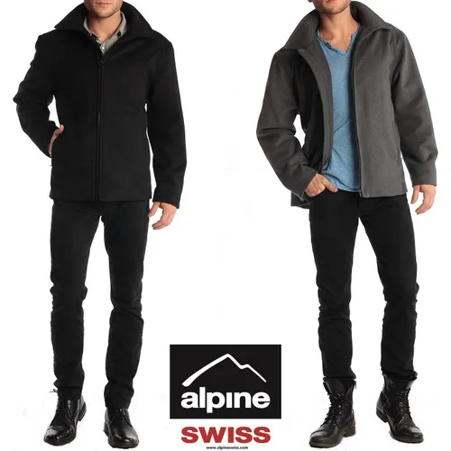 Alpine Swiss Grant Mens Wool 28