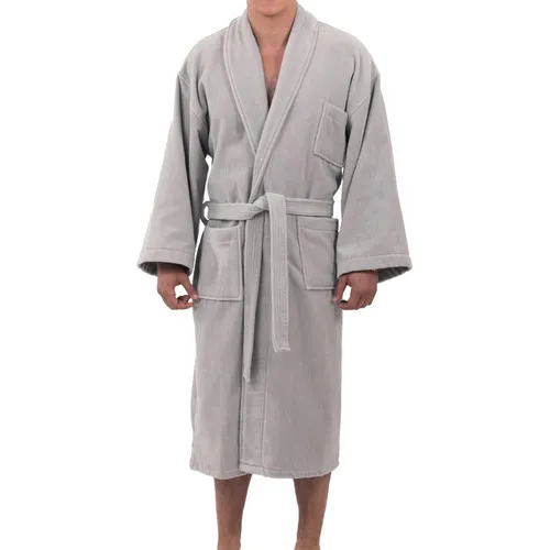 Alpine Swiss Pure Cotton Mens Terry Cloth Bathrobe Super Absorbent Spa Robe