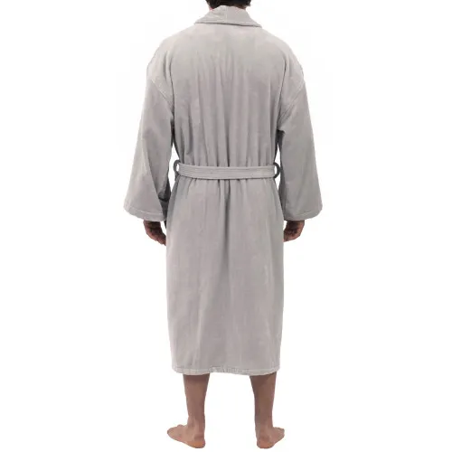 Alpine Swiss Pure Cotton Mens Terry Cloth Bathrobe Super Absorbent Spa Robe