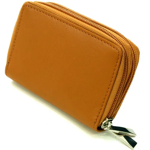 Alpine Swiss Womens Accordion Organizer Wallet Leather Credit Card Case ID