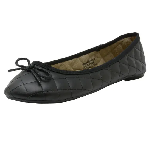 Alpine Swiss Womens Patent Leather Aster Slip On Ballet Flats