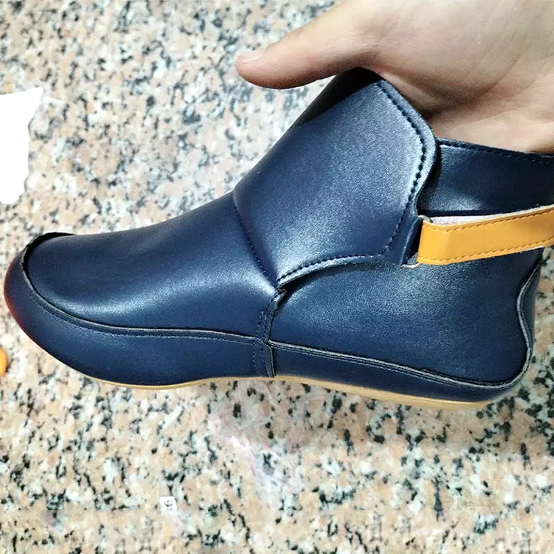 Ashore Shop Women Boots Flats Waterproof Ankle Boots Ladies Comfortable Shoes Winter No Slip Booties Female Casual Shoes Woman