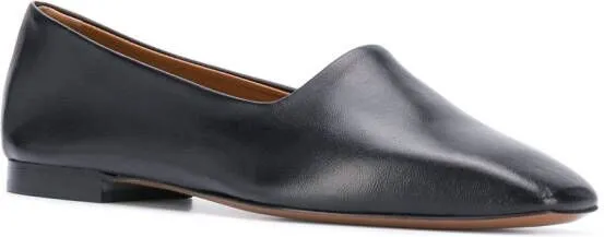 ATP Atelier square toe loafers Black