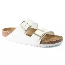 'Birkenstock' Women's Arizona Birko-Flor Sandal - Patent White