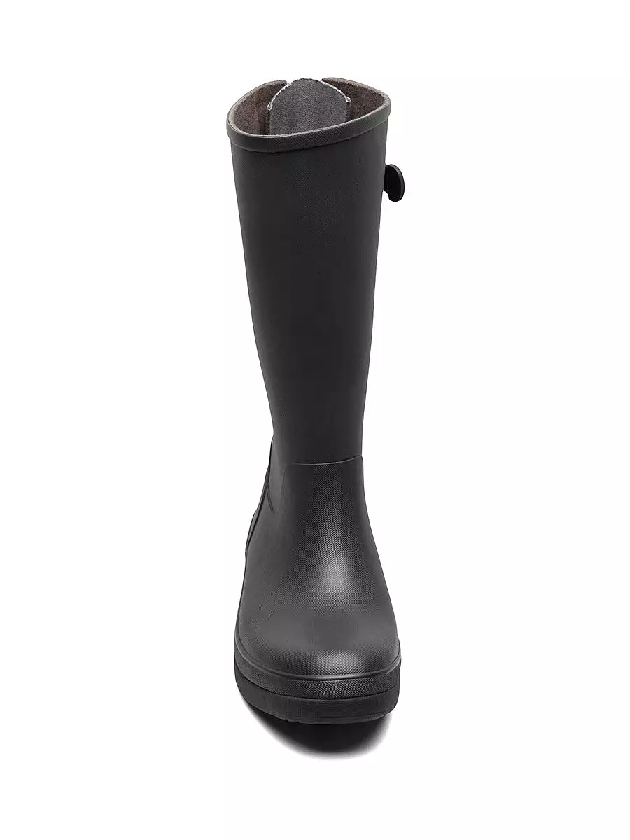 Bogs- Women's Amanda II Tall Adjustable Black Rain Boots 72786001