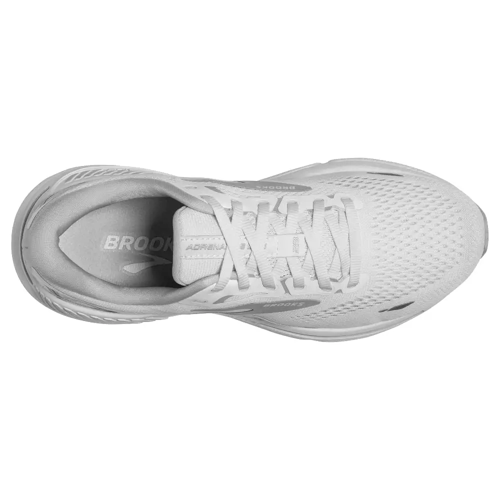 'Brooks' Women's Adrenaline GTS 23 - White / Oyster / Silver