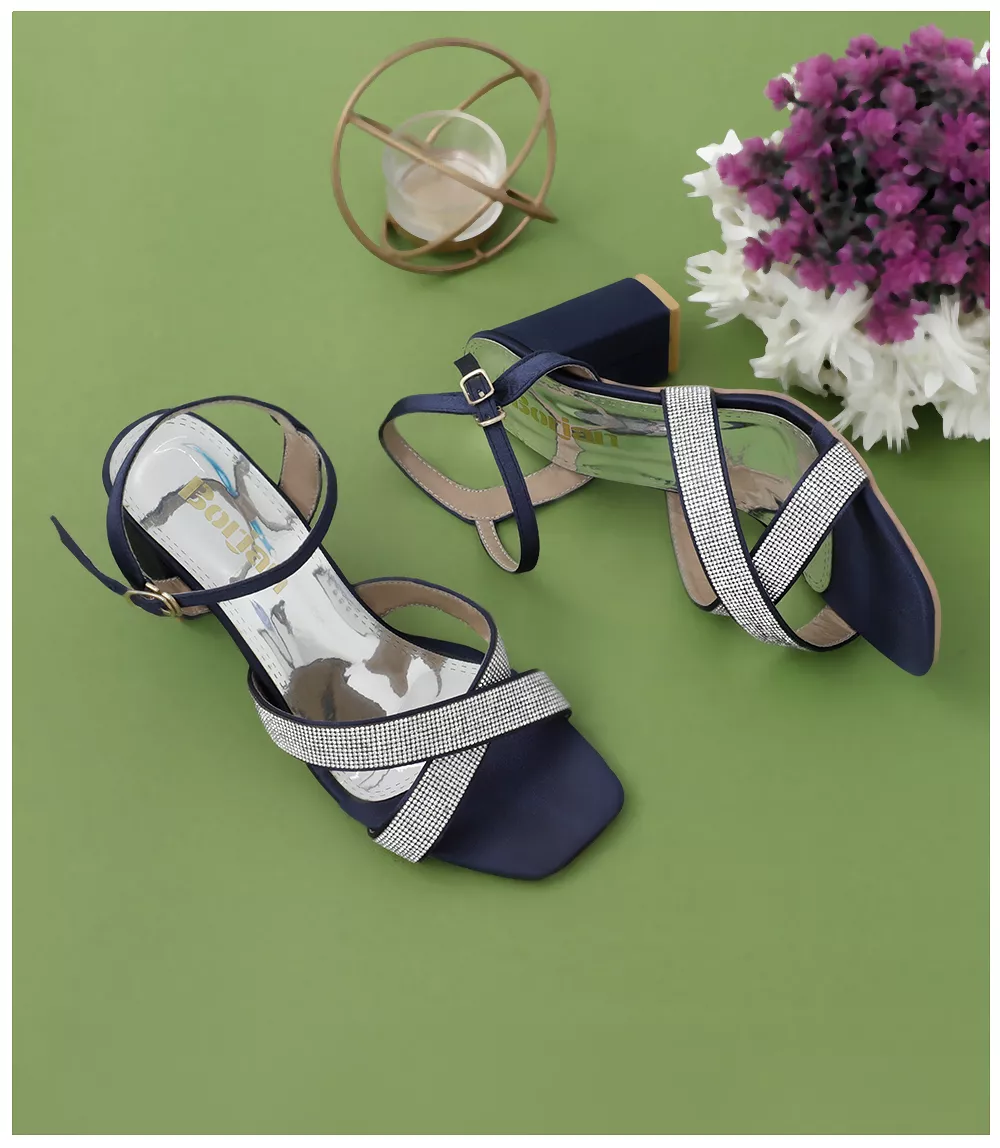 BW6270-NAVY-BLUE-Women Formal Sandal Heels