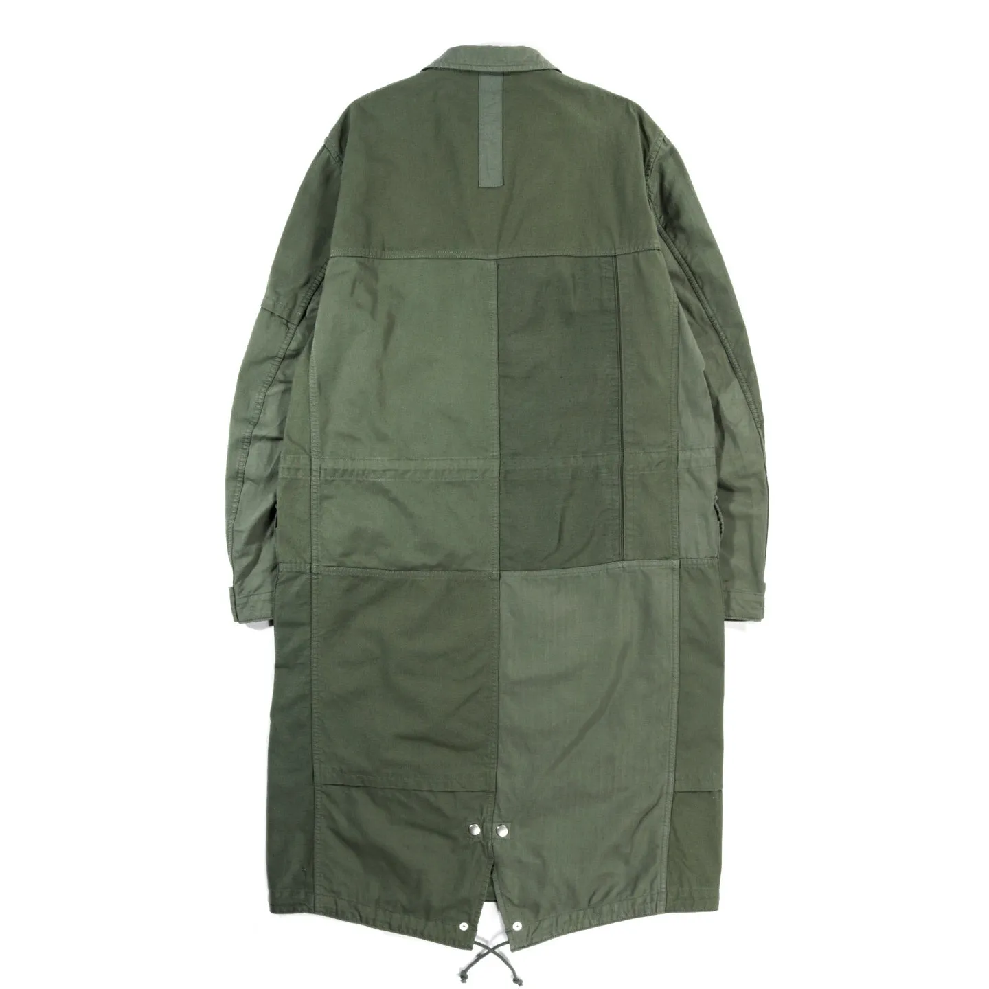 COMME DES GARCONS HOMME C003 COAT KHAKI MIX