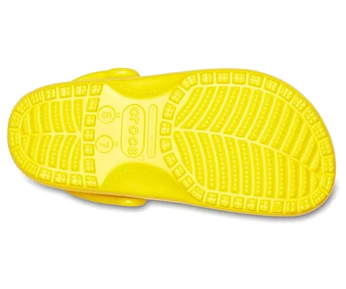 Crocs Unisex Classic Clog - Lemon