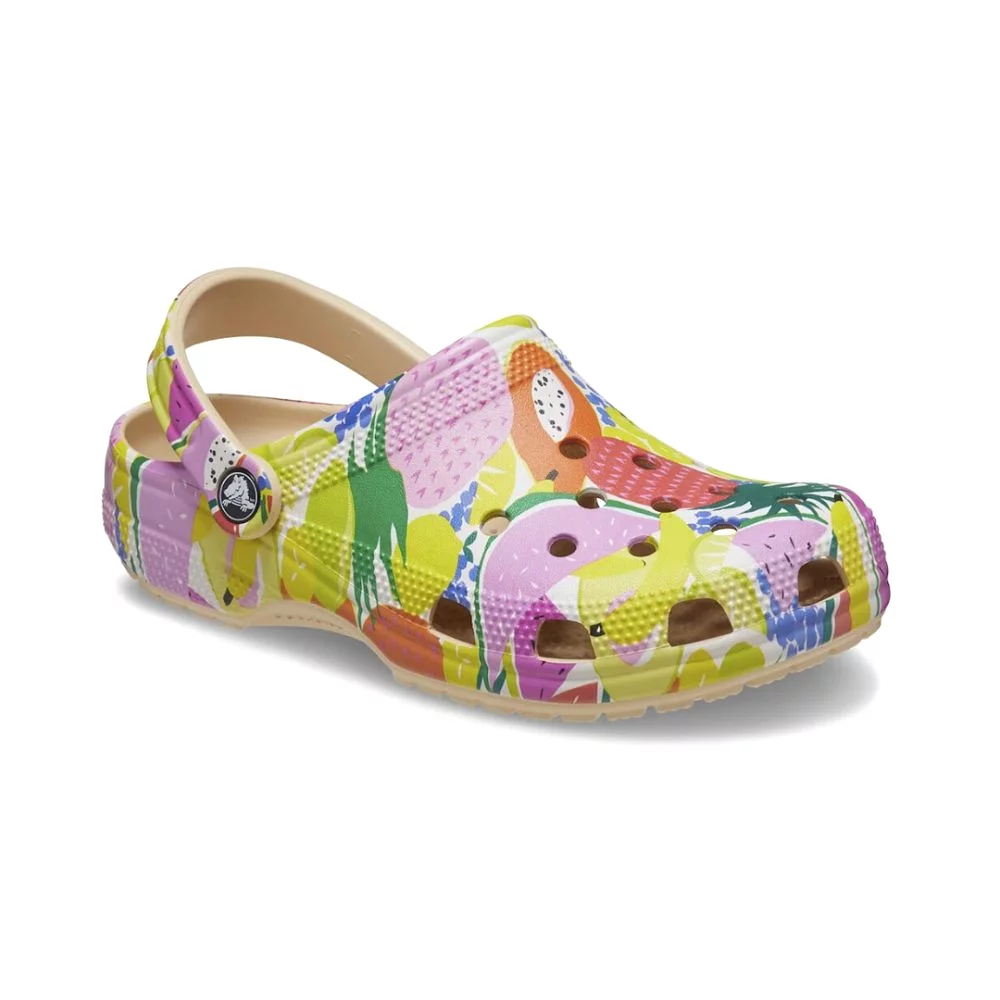 Crocs Unisex Classic Fruit Salad Clog - Shitake