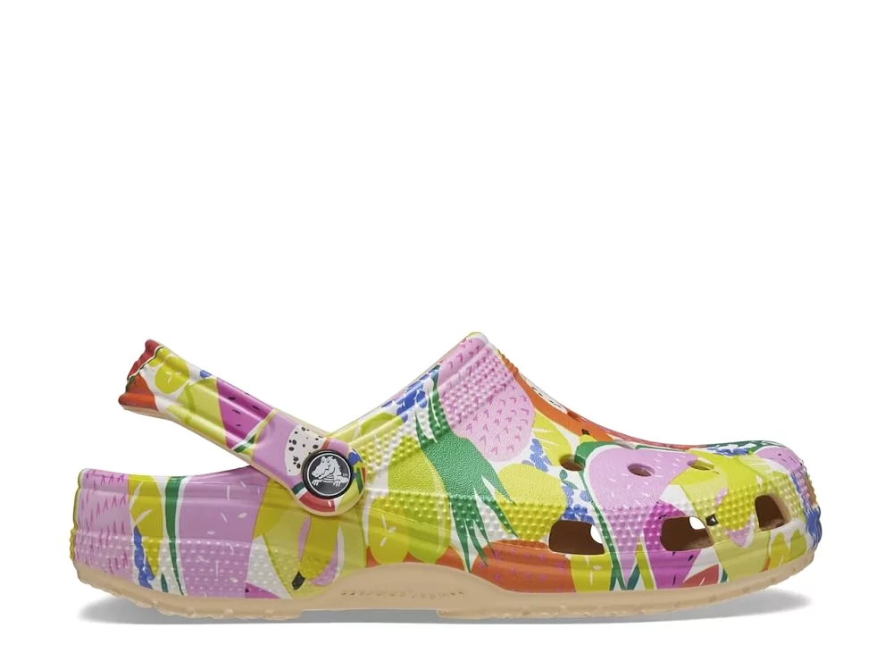 Crocs Unisex Classic Fruit Salad Clog - Shitake