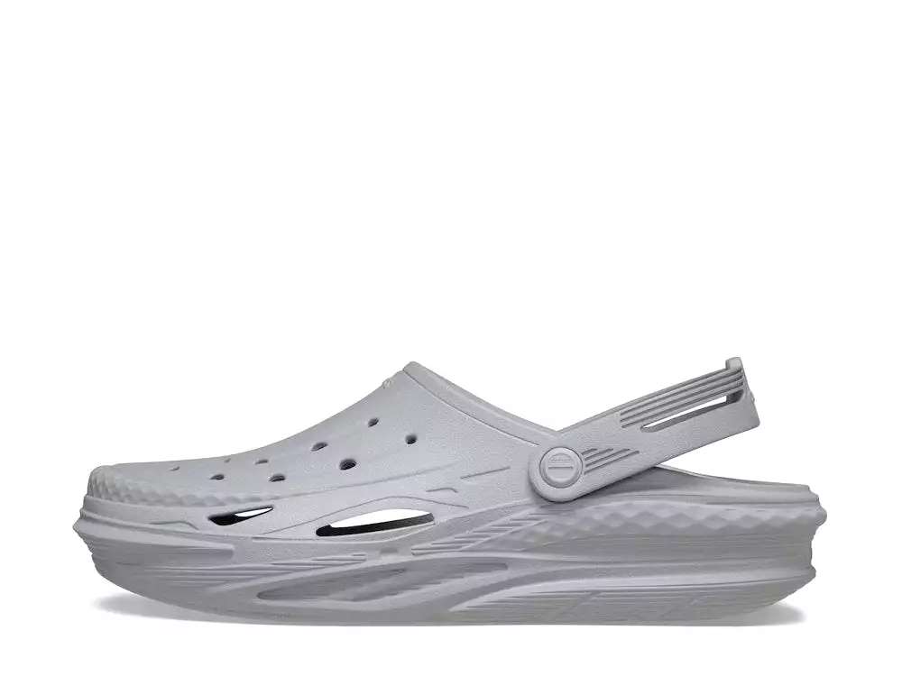 Crocs Unisex Off Grid Clog - Light Grey