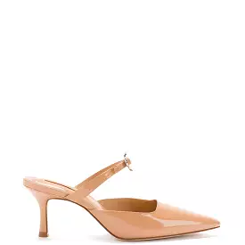 Daisy Pump In Tan Patent Leather