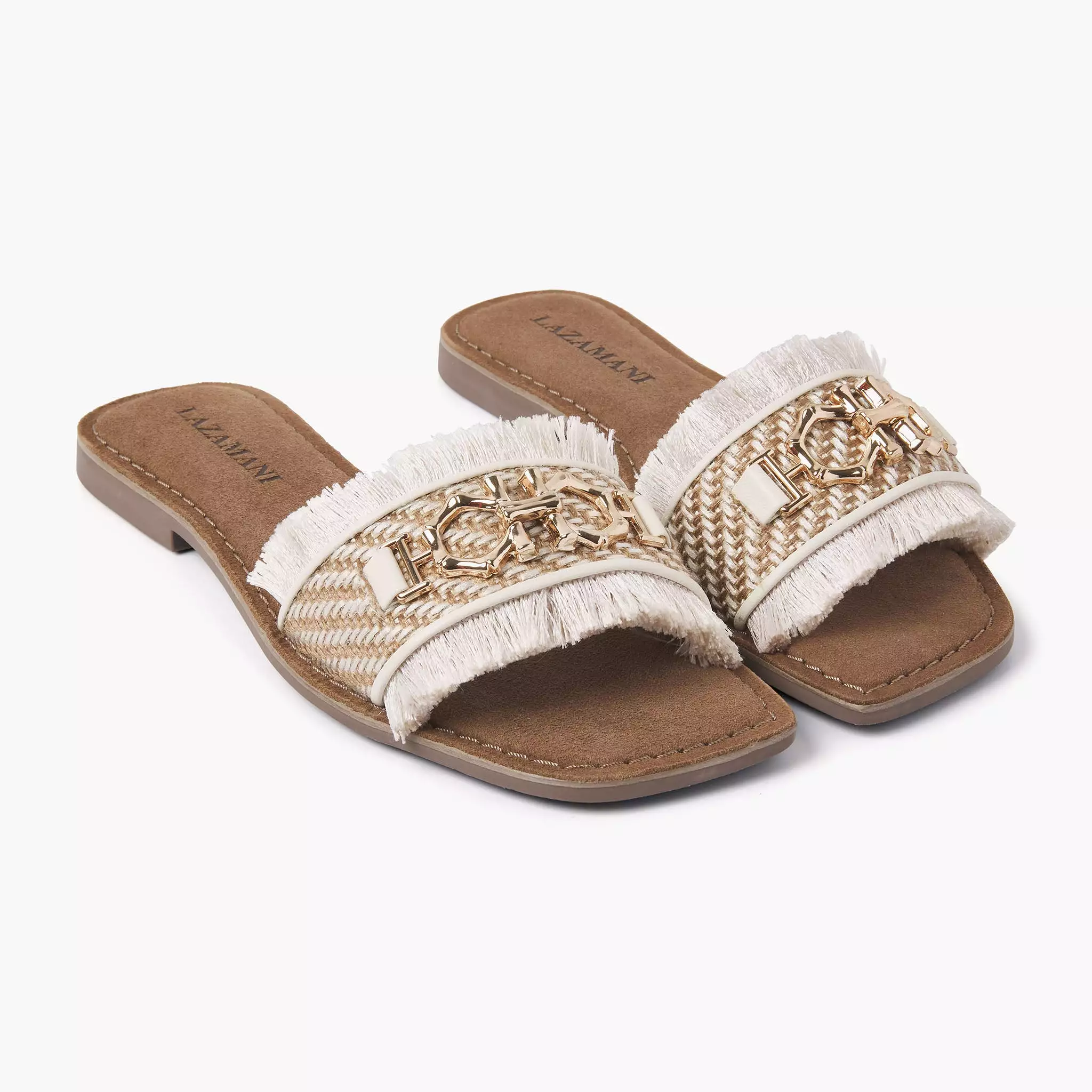 Dames Slippers 75.362 Beige