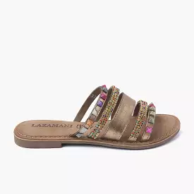 Dames Slippers 75.403 Copper Combi