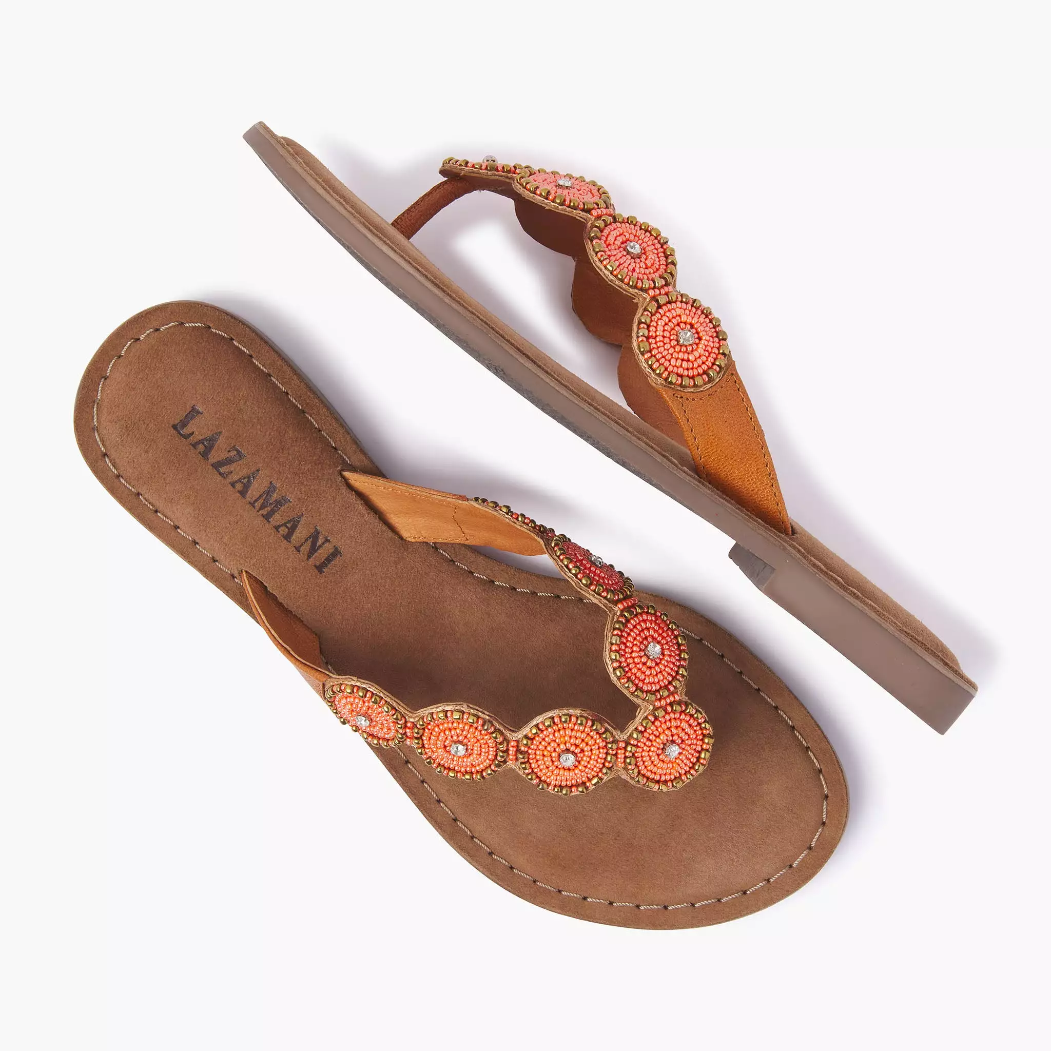 Dames Slippers 75.453 Orange