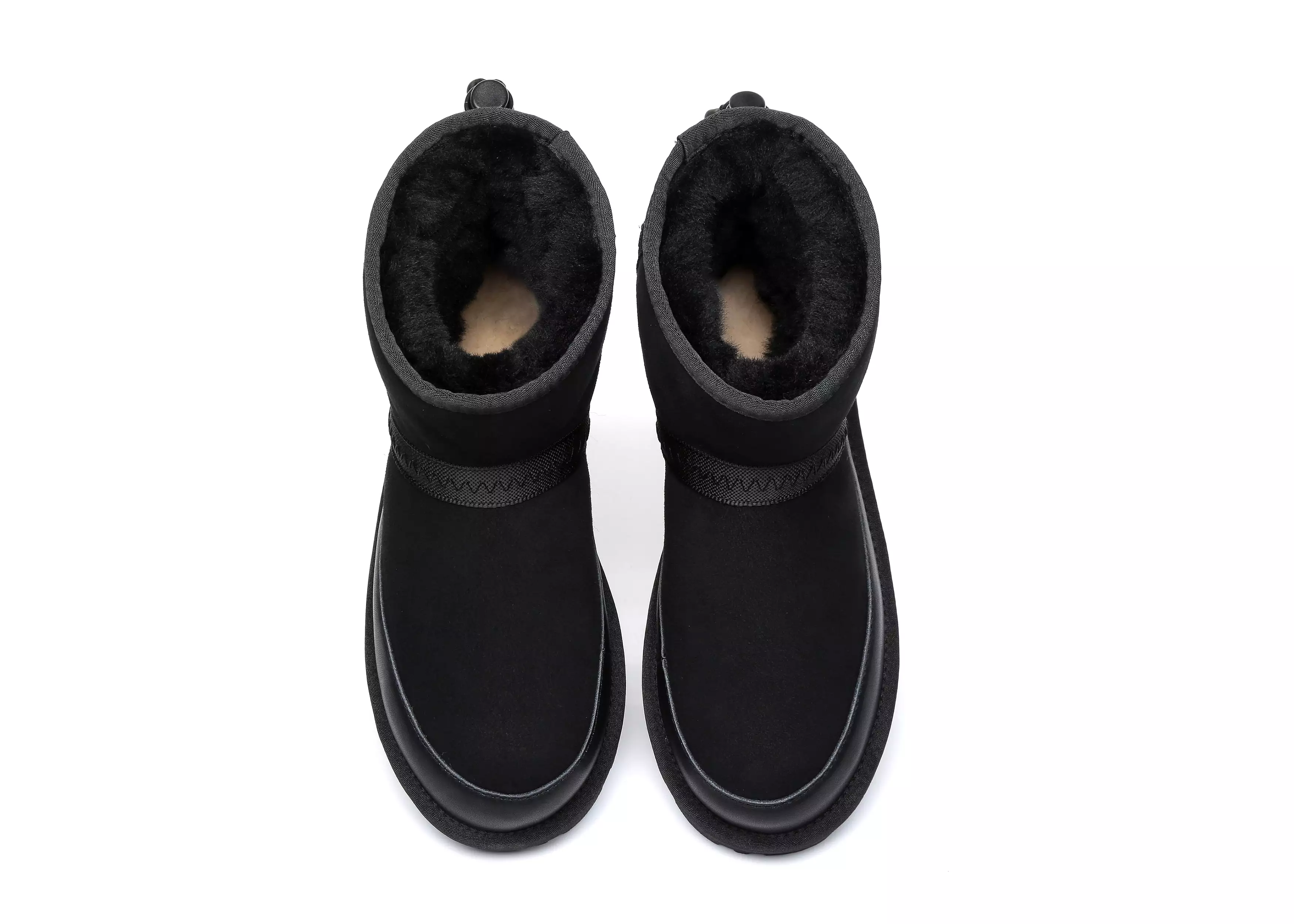 EVERAU Mini Sheepskin Boots Women Caslon