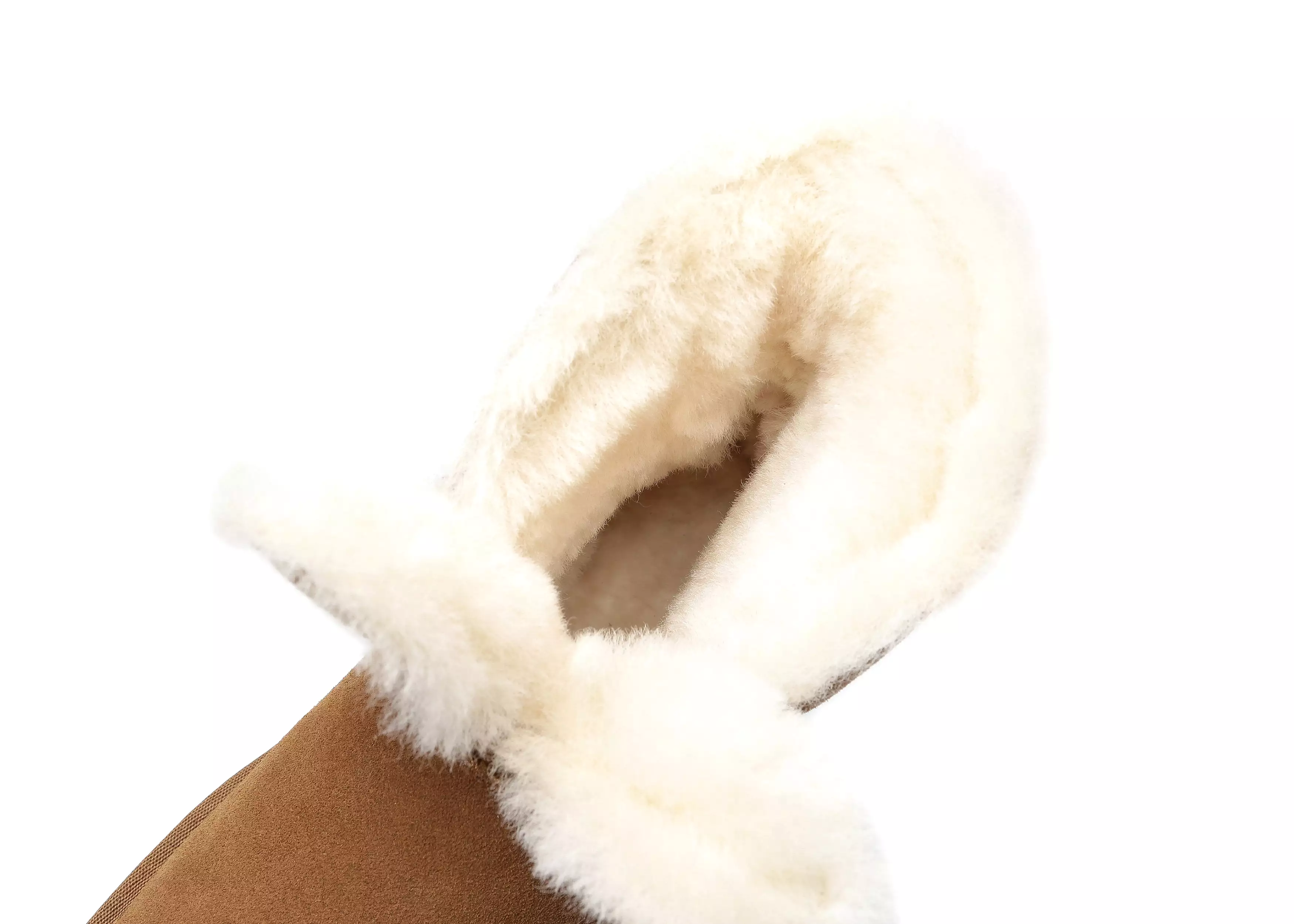 EVERAU Sheepskin Bunny Boots Women Lopunny