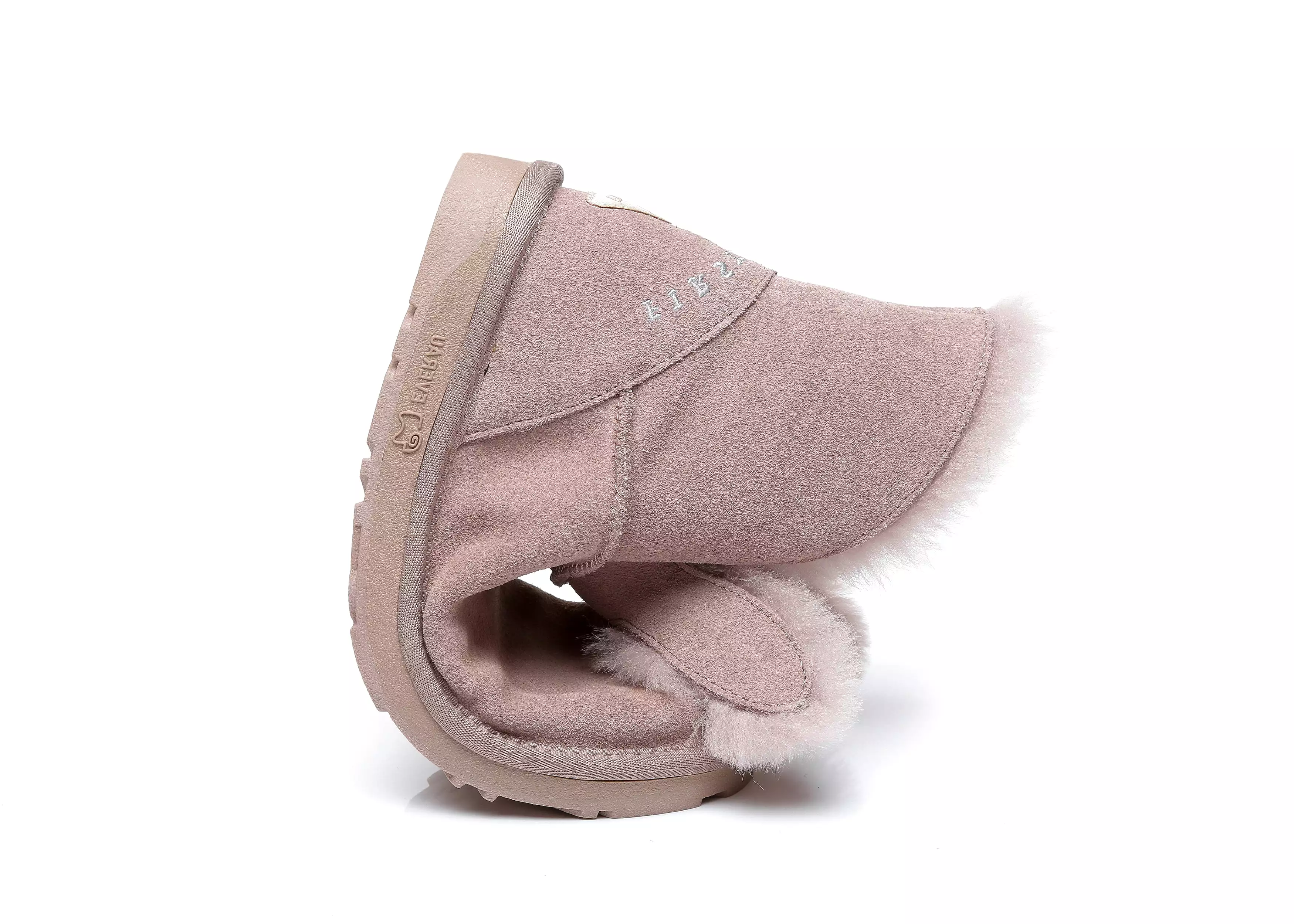 EVERAU Sheepskin Bunny Boots Women Lopunny