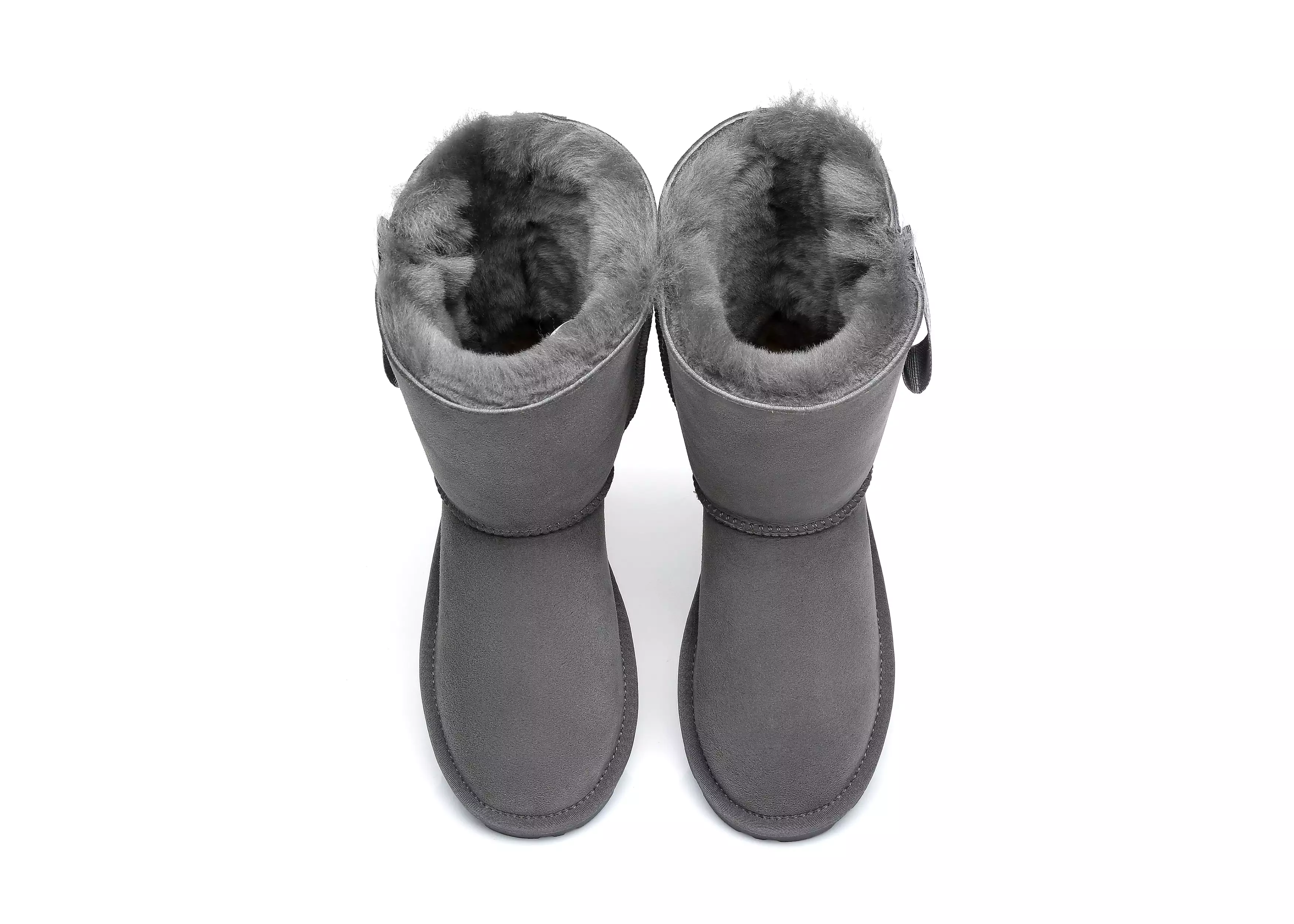 EVERAU Short Sheepskin Boots Women Short Piper