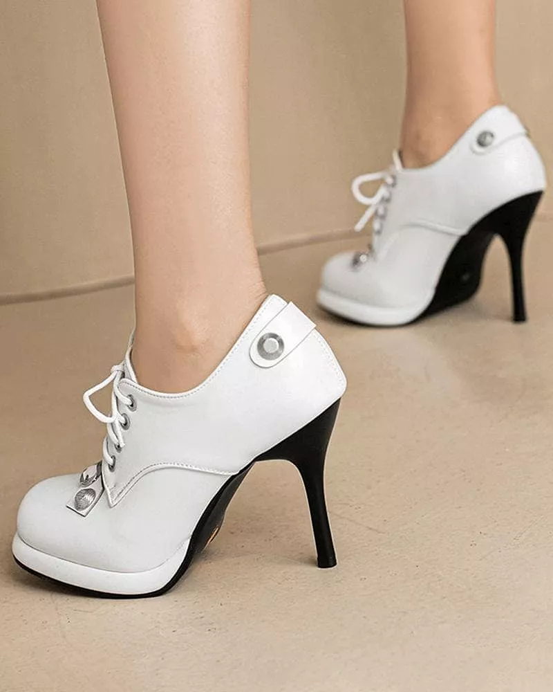 Fashion Rivet Heels