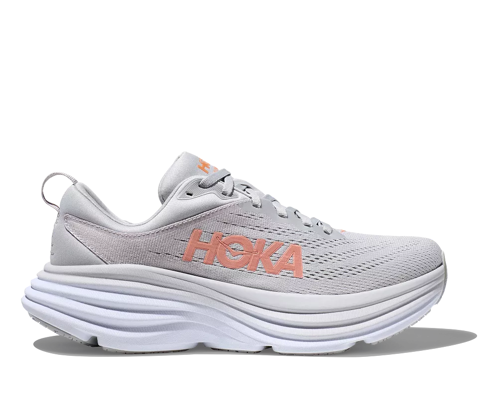 'HOKA' Women's Bondi 8 - Harbor Mist / Lunar Rock