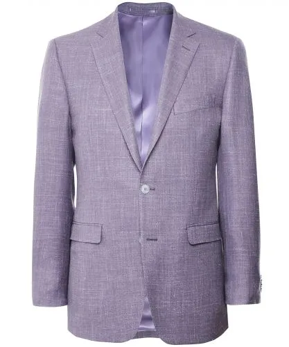 Jules B Purple Linen Silk Jacket | Jules B