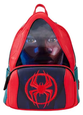 Loungefly Kids Marvel Spider-Verse Miles Morales Hoody Cosplay Mini Backpack