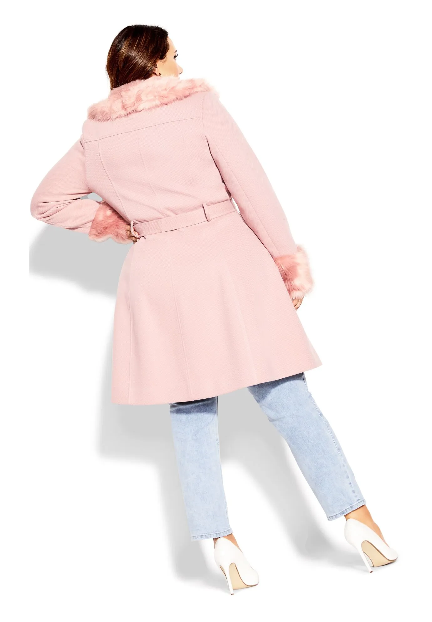 Make Me Blush Coat - blush