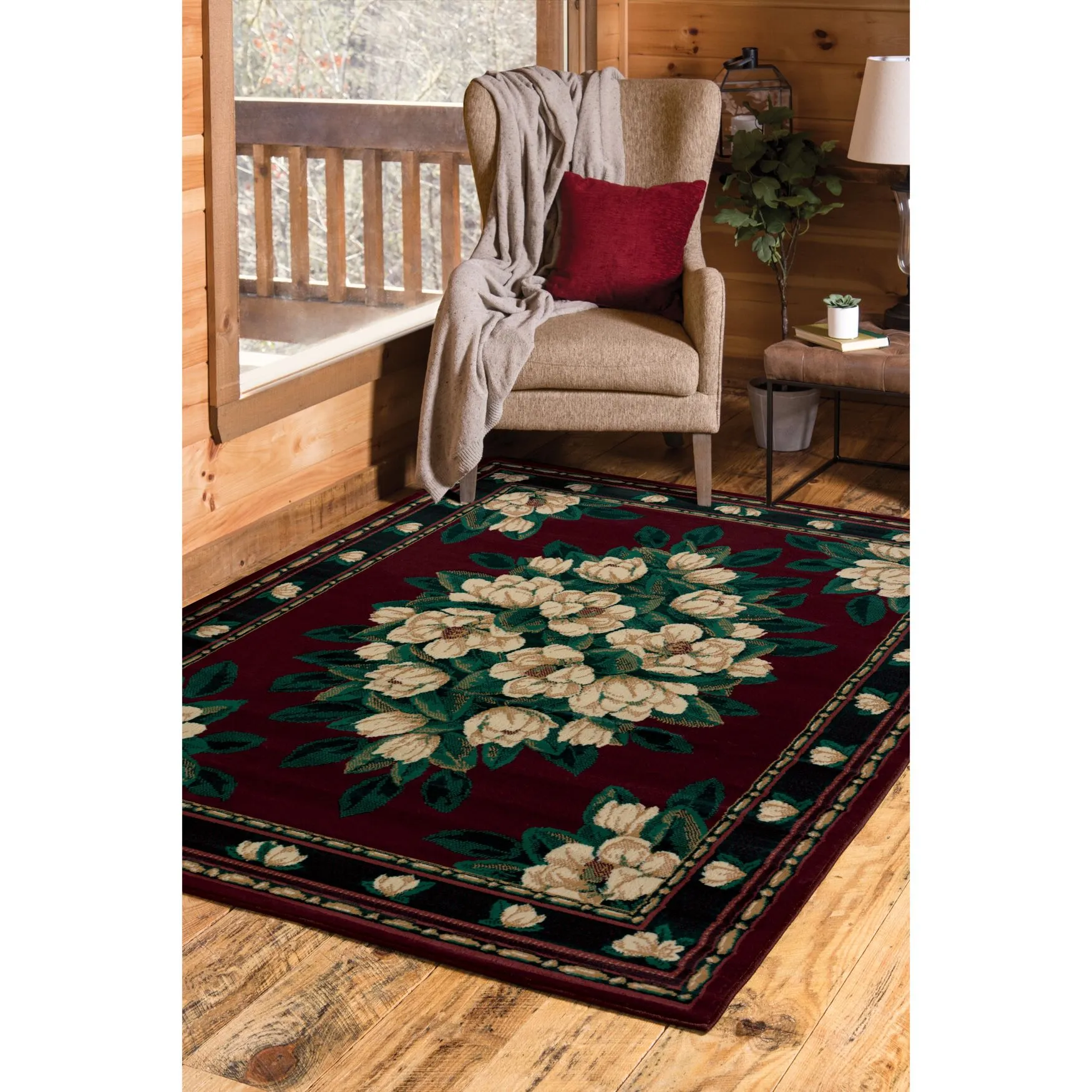 Manhattan Magnolia Area Rug