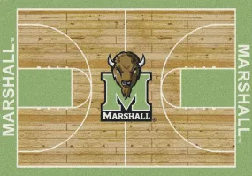 Marshall Thundering Herd Milliken Basketball Home Court Novelty Area Rug