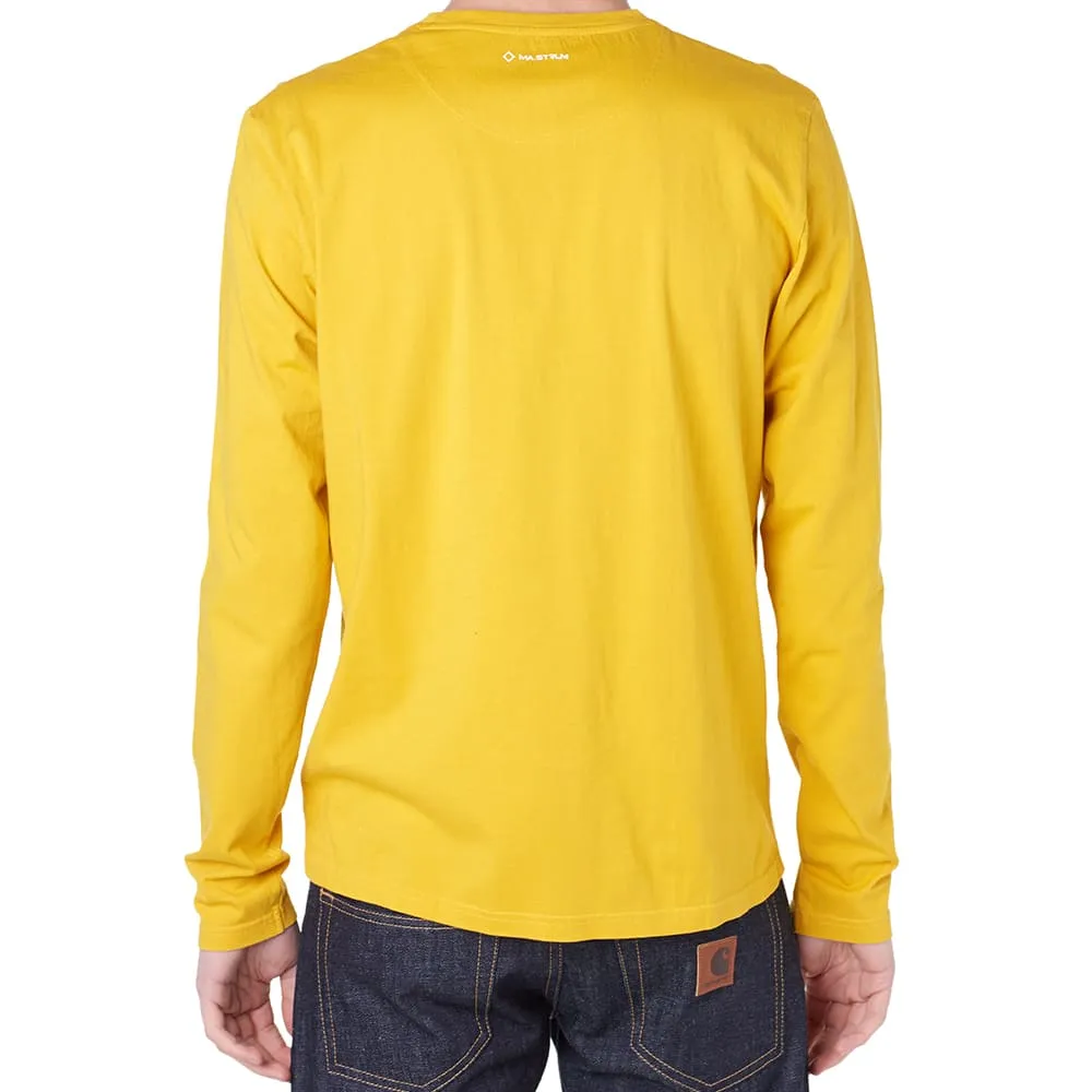 MA.STRUM Long Sleeve Compass TeeAntique Gold