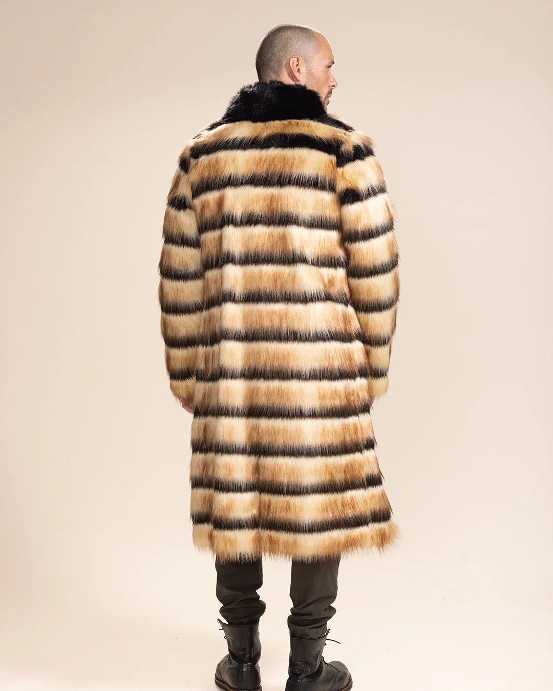 Men's Long Faux Fur Coat | Gazelle