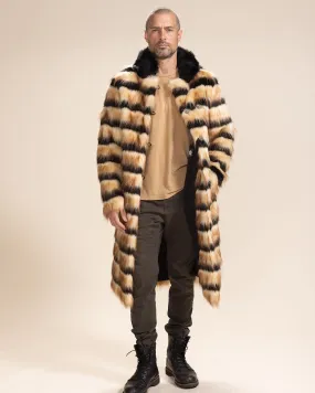 Men's Long Faux Fur Coat | Gazelle