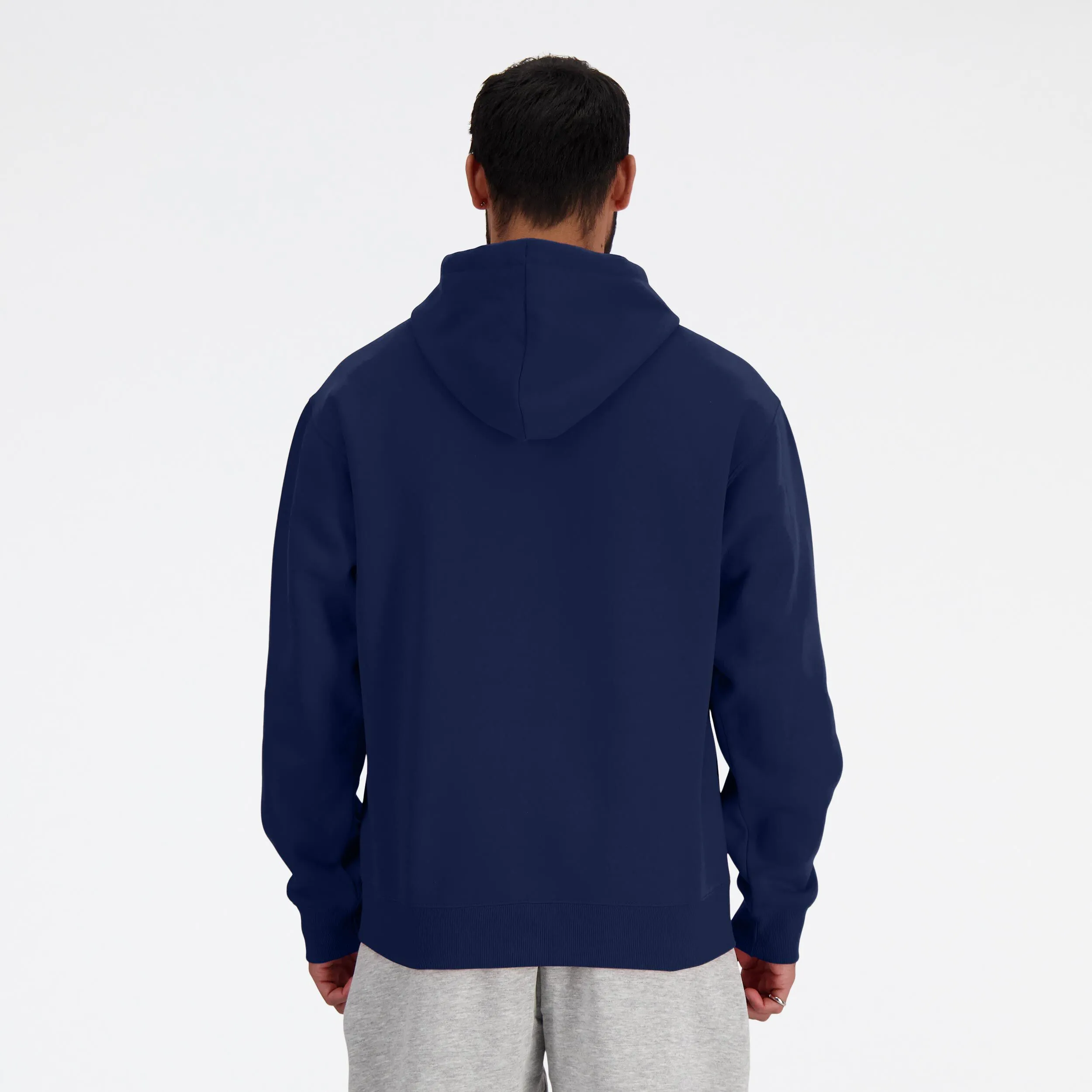 New Balance Logo French Terry Hoodie Hoody Men