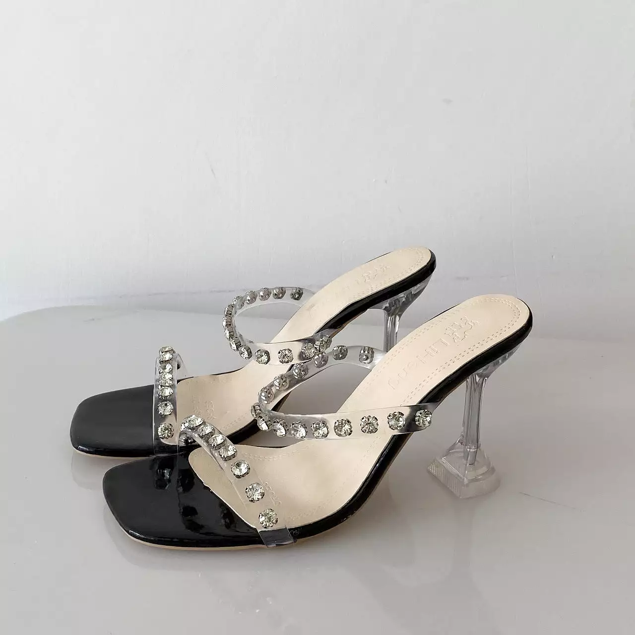 New Transparent High Heels Sandals for Women's