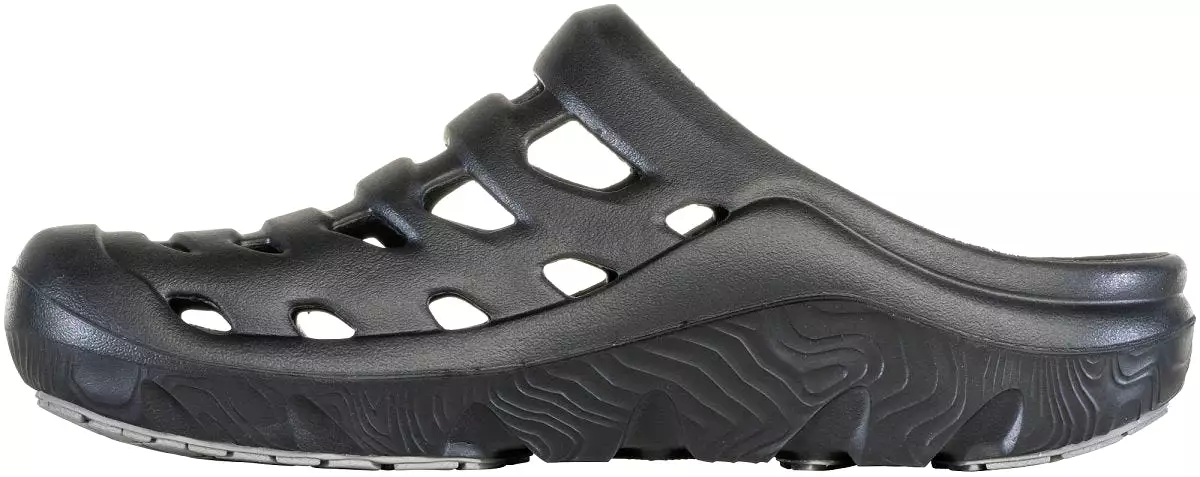 Oboz Unisex Whakata Coast Recovery Clog - Black Sea