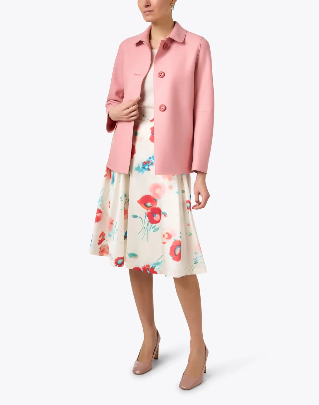 Pink Wool Jacket